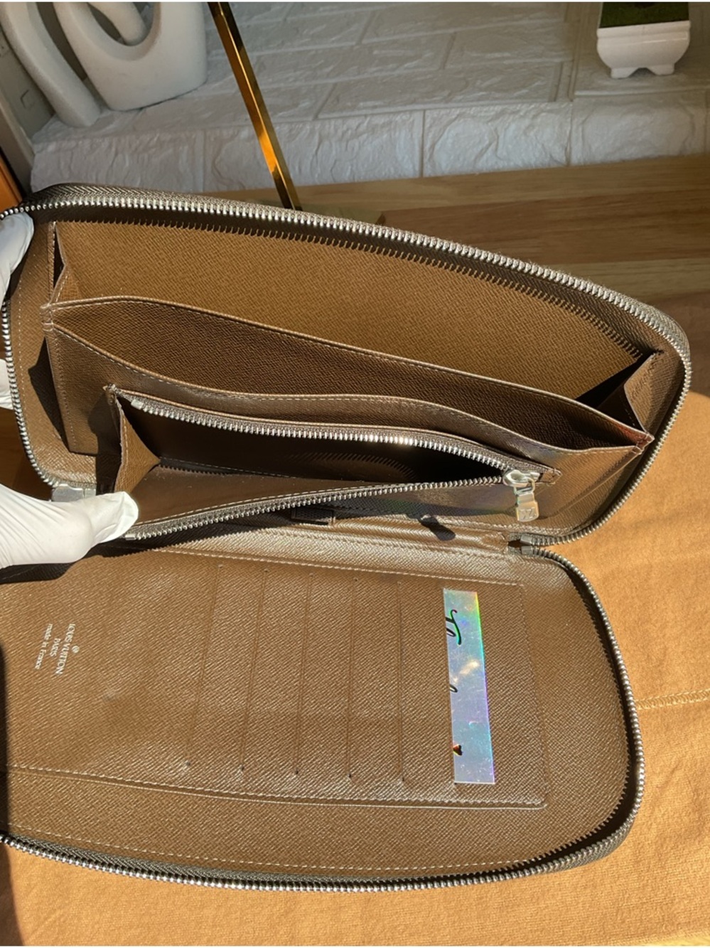 ✅LV CLUTCH TRAVEL ORGANIZER MI1014 LOUIS VUITTON AUTHENTIC - Picture 8 of 11